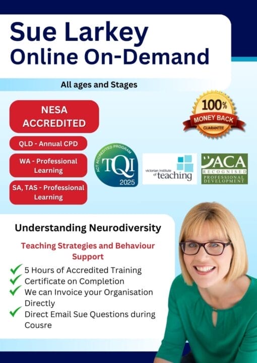 Teaching Students with Neurodiversity (AS, ADHD, PDA, ODD ... ) - Teaching Strategies & Behaviour Support