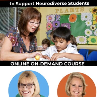 Behaviour Strategies for Teacher Assistants to Support Neurodiverse Students