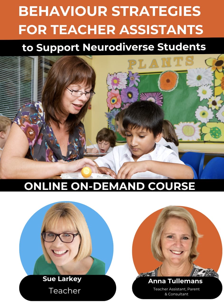 Behaviour Strategies For Teacher Assistants To Support Neurodiverse ...